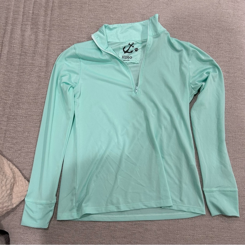 Hiho teal longsleeve beach coverup (great condition)